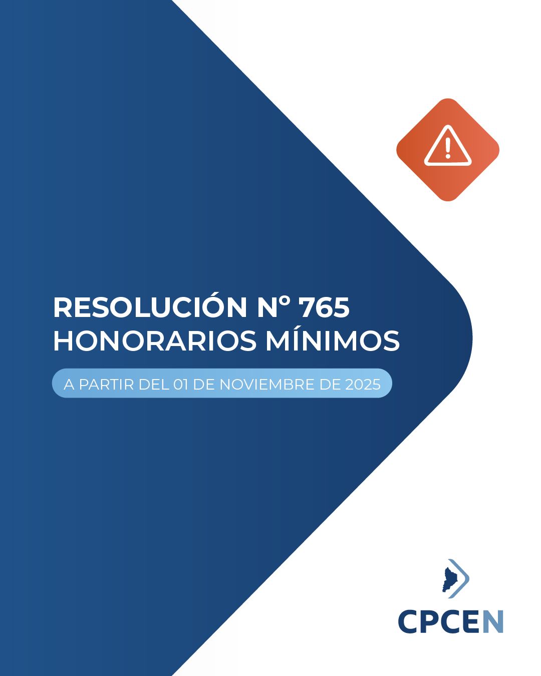 Resolución 765 - Honorarios Mínimos