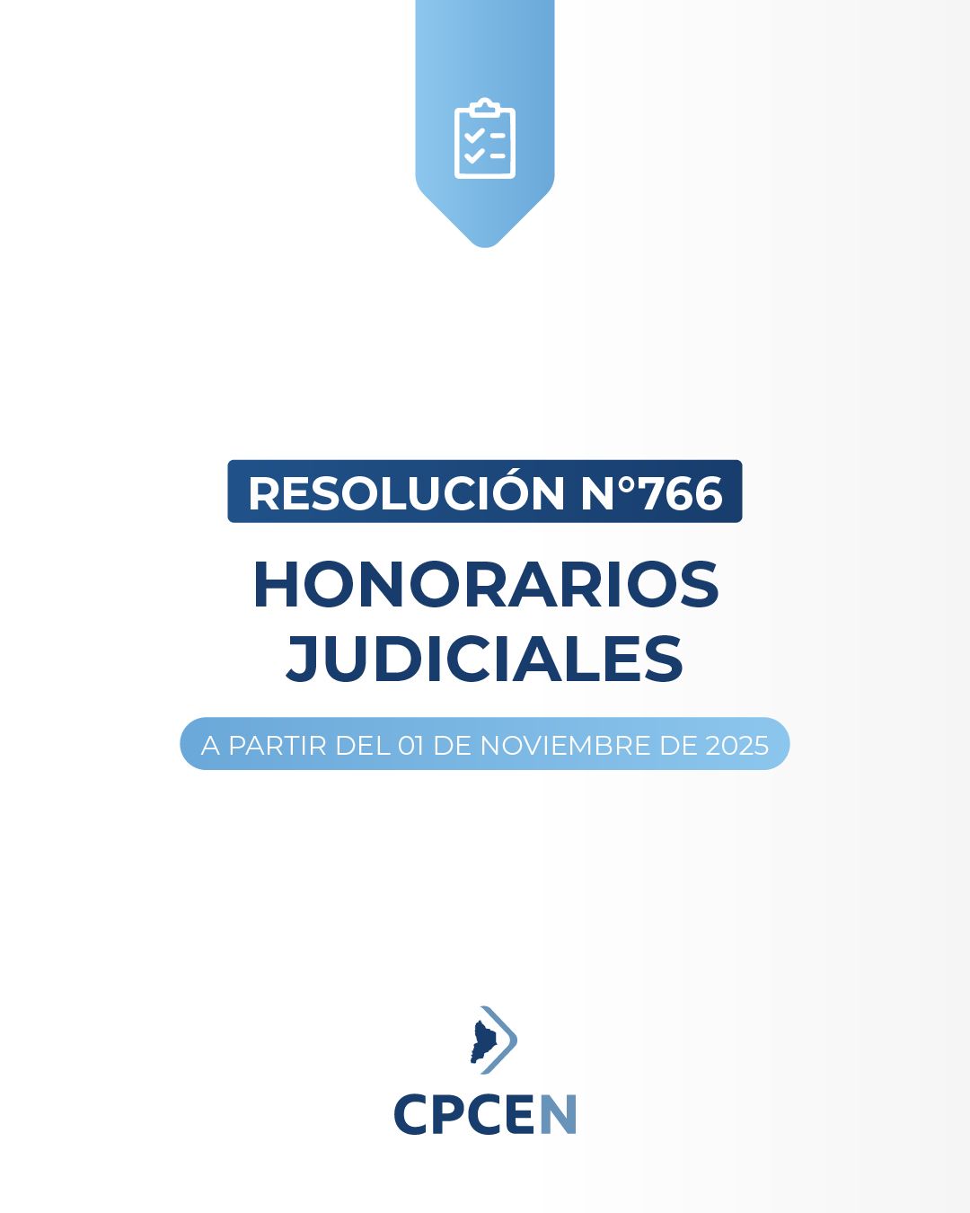 Resolución 766 - Honorarios Judiciales