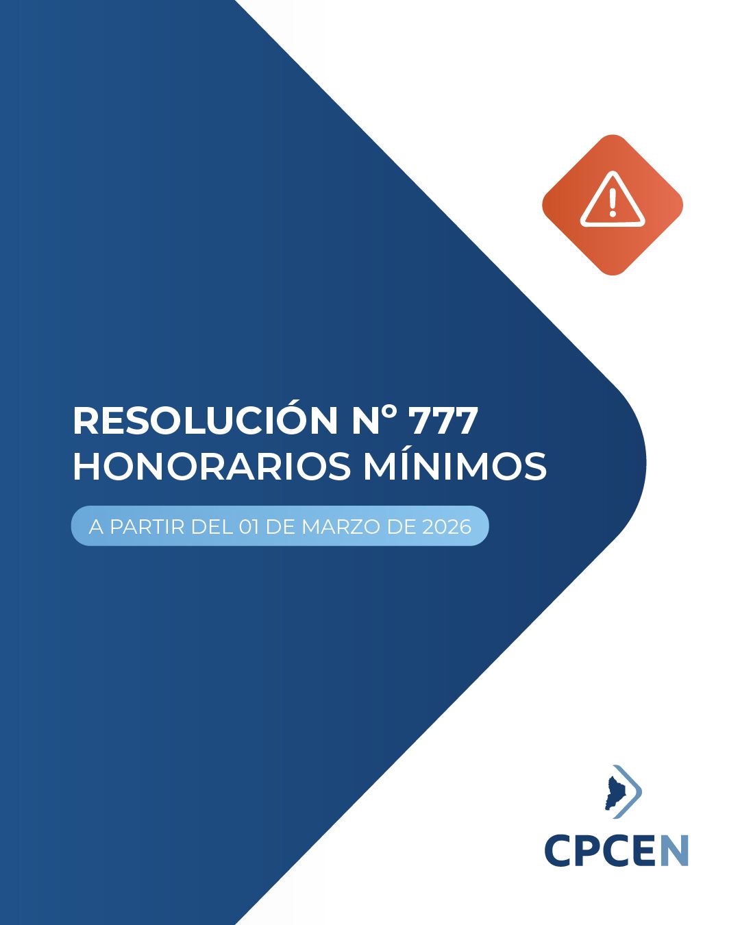Resolución 777 - Honorarios Mínimos 01-03-2026