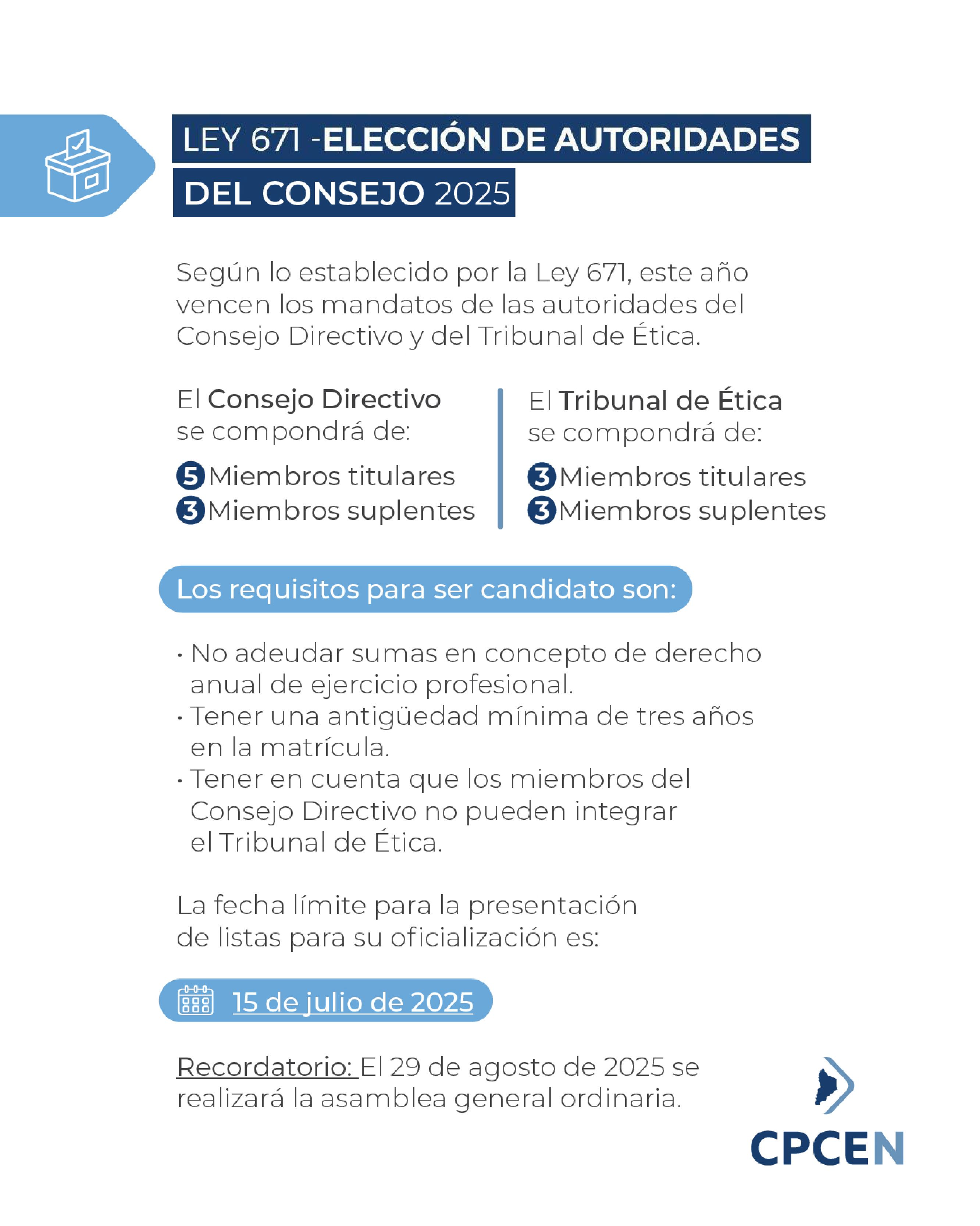 Elecciones 2025